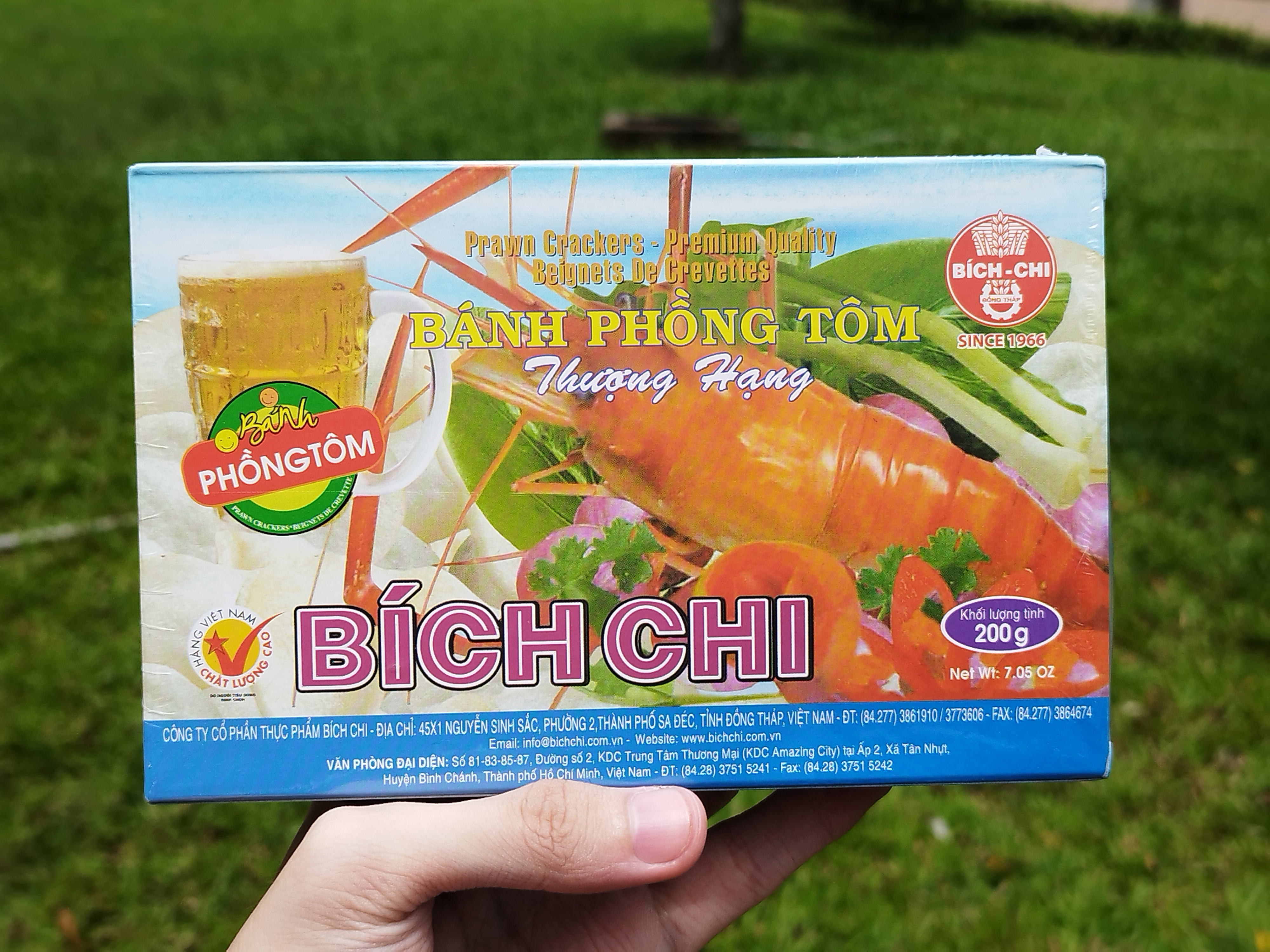 Giới thiệu Bánh Phồng Tôm - Bích Chi